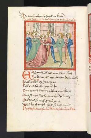 Hochzeit Malmelons mit Hainrich