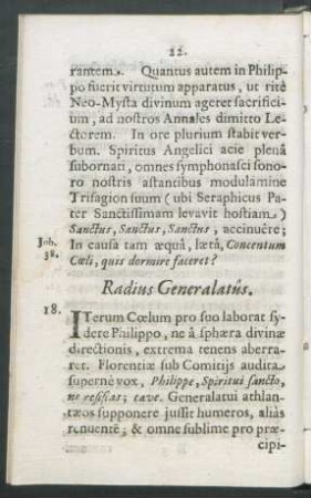 Radius Generalatus.