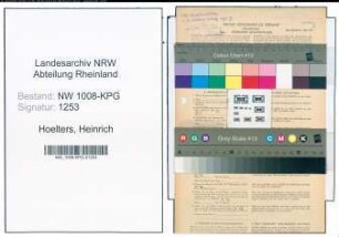 Entnazifizierung Heinrich Hoelters , geb. 17.03.1912 (Fleischbeschauer)