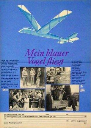 Mein blauer Vogel fliegt