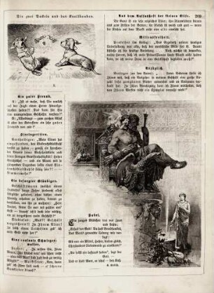 "Die zwei Dackln und das Knallbonbon" "Fabel"