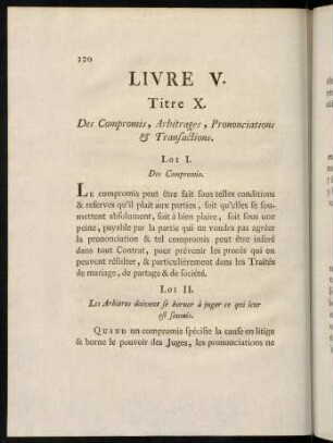 320-339, Titre X. - Titre XI.