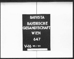 Schriftwechsel Rosenfelds