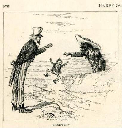 Dropped! : ein Mexikaner wirft Uncle Sam den Häftling A.K. Cutting zu