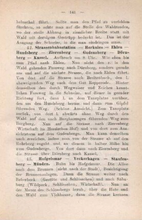 43. Hofgeismar - Veckerhagen - Staufenberg - Münden.