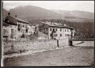 Brixen, Italien. Partie an der Eisack