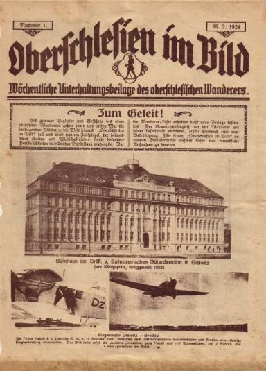 Titelseite einer Zeitung