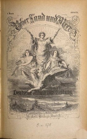 Über Land und Meer : deutsche illustrierte Zeitung. 1890/91,[1]