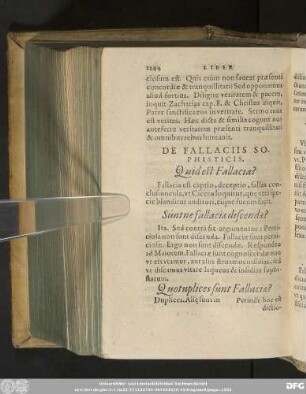 De Fallaciis Sophisticis.