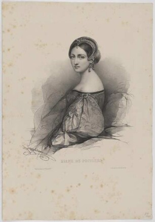 Bildnis der Diane de Poitiers