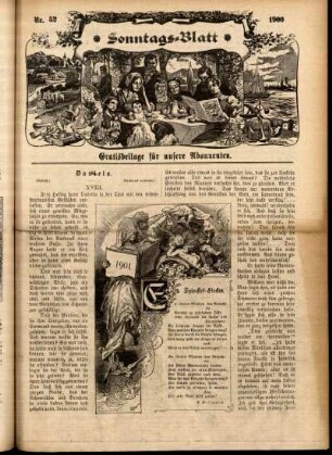 Ausgabe vom Sonntag, den 30. Dezember 1900.