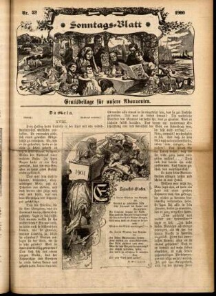 Ausgabe vom Sonntag, den 30. Dezember 1900.