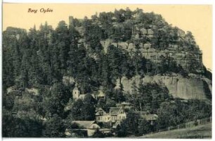 Oybin. Berg Oybin