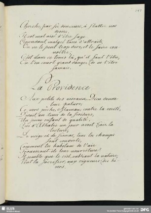 [Text 47:] La mere et l’enfant (Fabel).