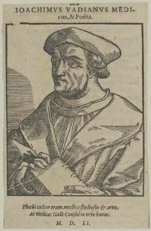 Bildnis des Joachim Vadian
