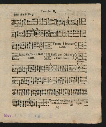 Tromba II. & III.