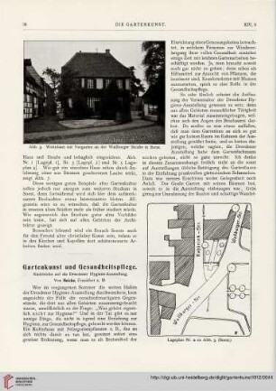 14: Gartenkunst und Gesundheitspflege