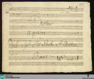 Symphonies - Mus. Hs. 804 : vl (2), vla, vlc; g; JenS 58a