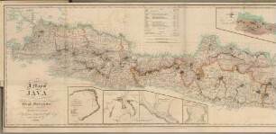A Map of Java : Chiefly from Surveys made during the British Administration