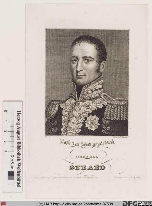 Bildnis François-Antoine-Christophe Gérard