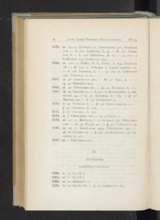 III. Schwänke