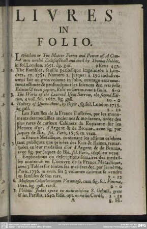Livres In Folio