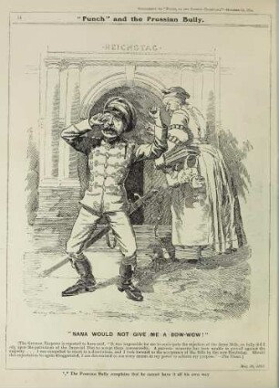 "Punch" and the Prussian Bully