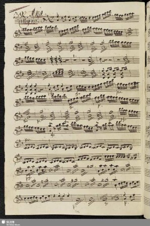 392. Aria: Fra Corni Trombe e Timpani / Gazzaniga, G.