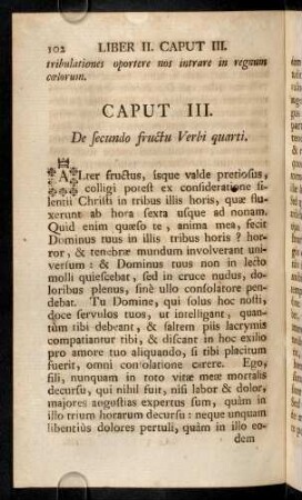 102-109, Caput III - IV