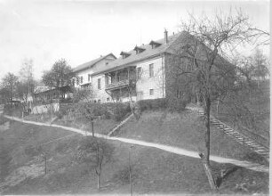 Borsberg (Kreis Dresden). Gasthaus zum Meix. Talseite