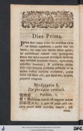 Dies Prima.