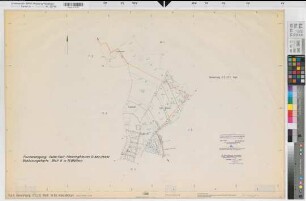 Oelde (Oelde), Flurbereinigung Oelde  Menninghausen, Bl. 8 Schätzungskarte Oelde Stadt Flur 4