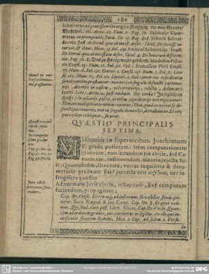 Quaestio Principalis Septima