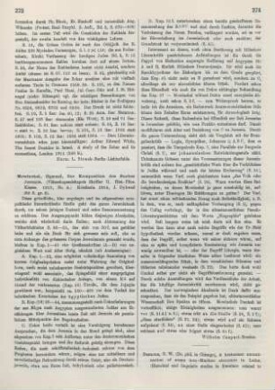 273-274 [Rezension] Mowinckel, Sigmund, Zur Komposition des Buches Jeremia