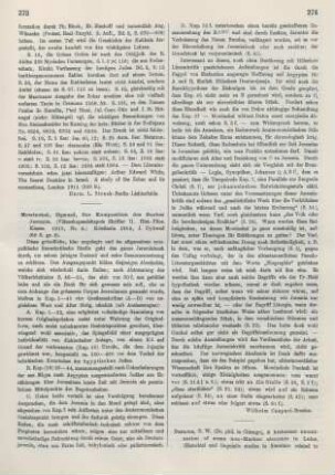 273-274 [Rezension] Mowinckel, Sigmund, Zur Komposition des Buches Jeremia