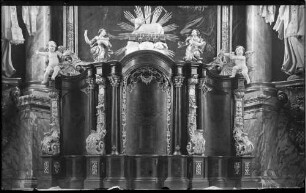 Gerlachsheim Pfarrkirche Hochaltar Tabernakel (1738)