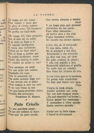 Pato Criollo