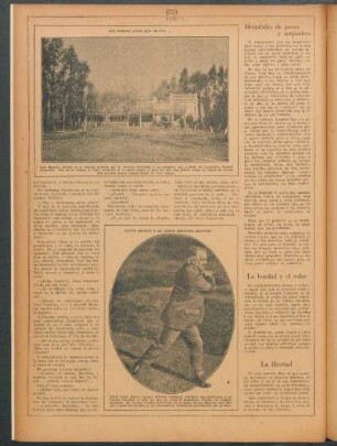 Lloyd George y el señor Hipólito Irigoyen - [Ilustración]