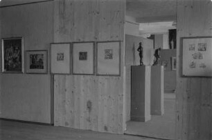 Ausstellungseröffnung des Arbeitskreises sorbischer bildender Künstler in Malschwitz. : Wotewrjenje wustajeńcy koła serbskich tworjacych wuměłcow w Malešecach.