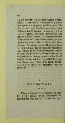 5. Tiberius Caesar