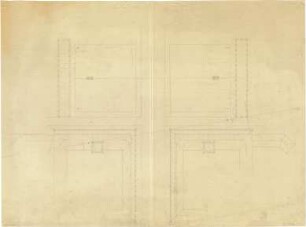 Billing, Hermann; Karlsruhe, (Baden-Württemberg) Ettlinger Tor; Ettlinger Tor, Bebauung Reichspostdirektion - Grundriss