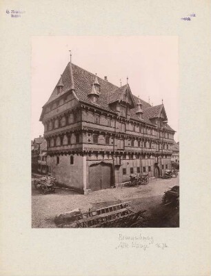 Alte Waage, Braunschweig: Ansicht