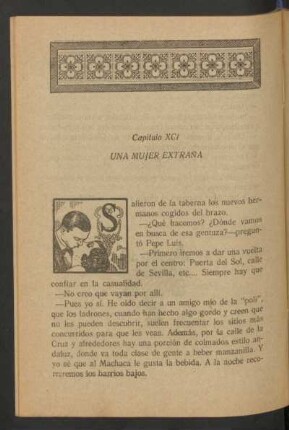Capítulo [XCII] - Una mujer extraña