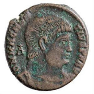 Münze, Aes 2, 19. Jannuar 350 - 18. August 353 n. Chr.