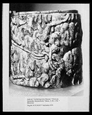 Pyxis aus Katsamba, Stierakrobatik