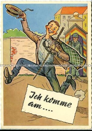 Soldatenhumor der Bundeswehr, Zivilist verlässt die Kaserne