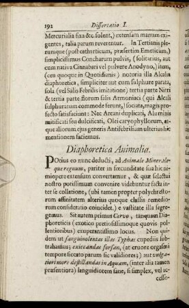 Diaphoretica Animalia.
