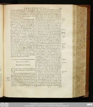 Chapitre XXVI. De la lecture de l'Ecriture.