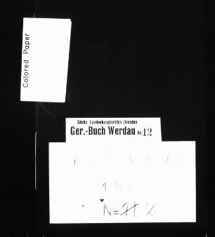 Kauf- und Lehnbrief über ein Feldgrundstück in Beiersdorf (bei Werdau)