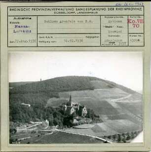 Hönningen, Schloss Arenfels